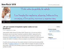 Tablet Screenshot of newrock1019.com